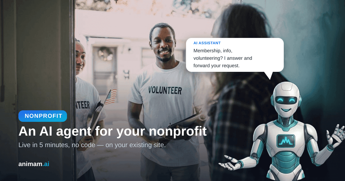Nonprofits — For your nonprofit