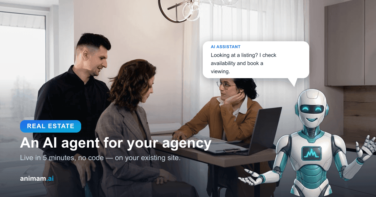 Real estate — For your agency